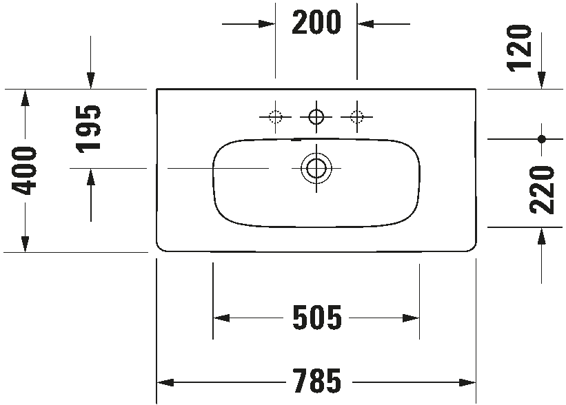 Washbasin Compact, 233778