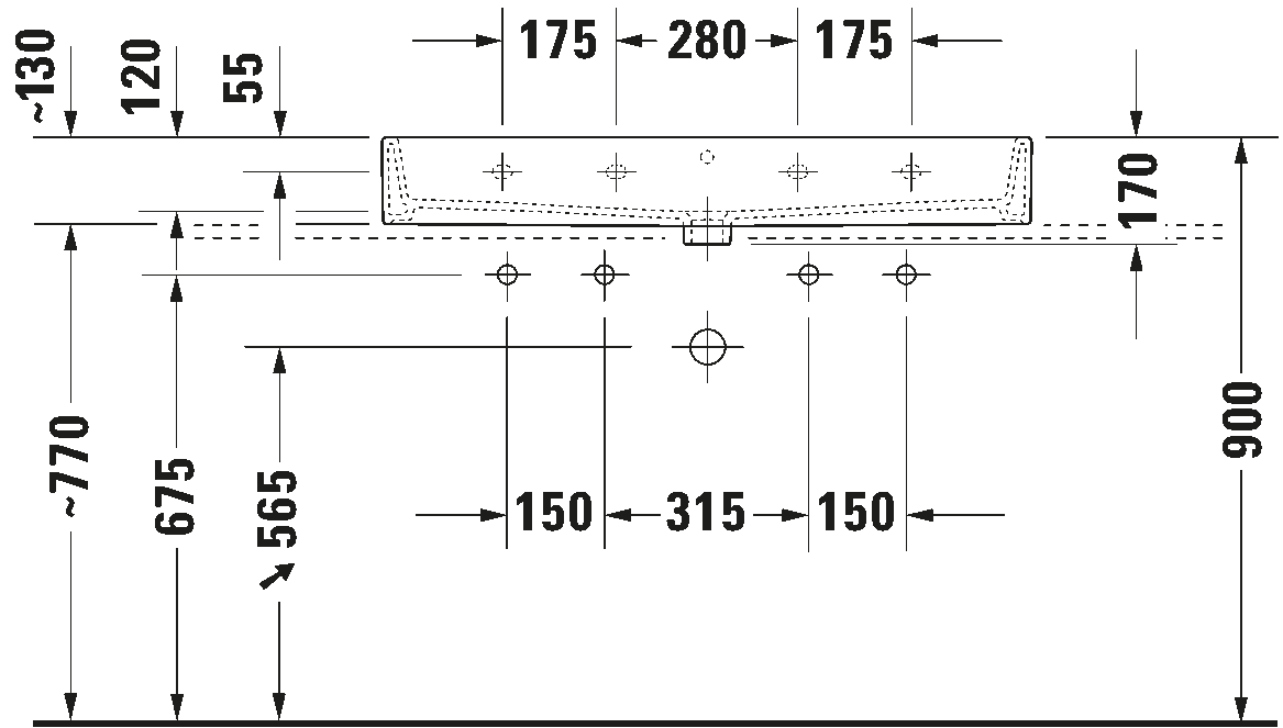 Washbasin, 235010