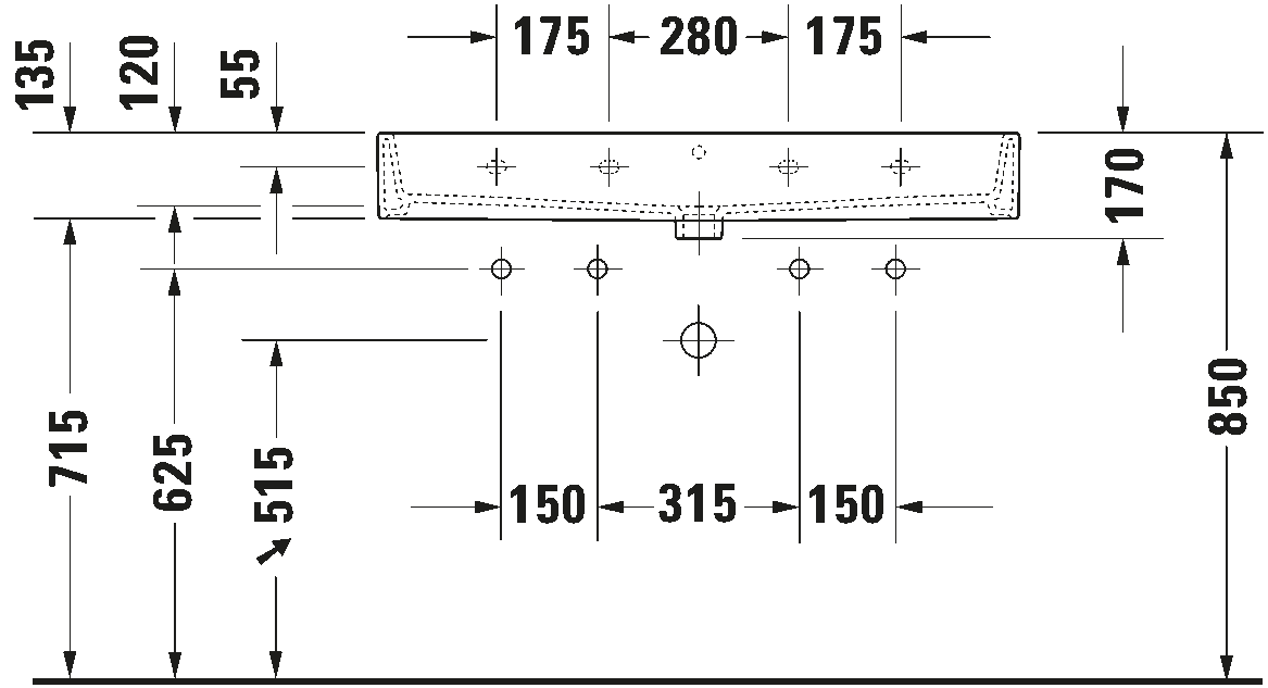 Washbasin, 235010