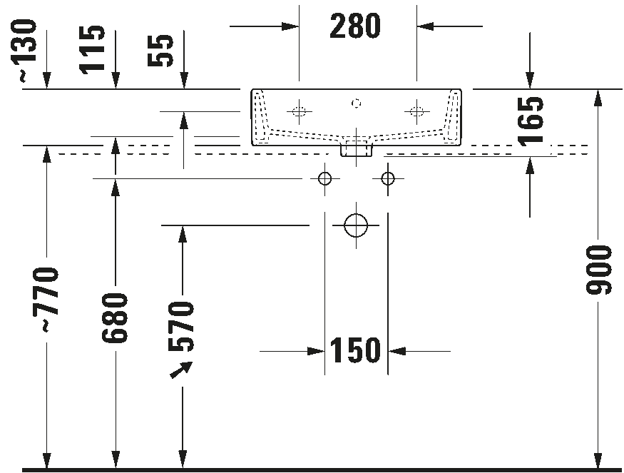 Washbasin, 235050