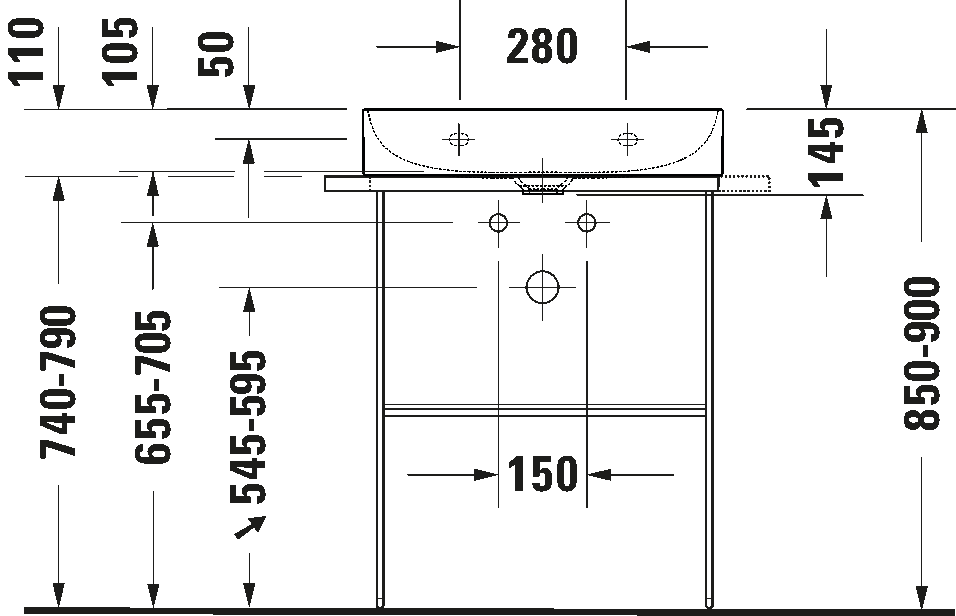 Washbasin Compact, 235660