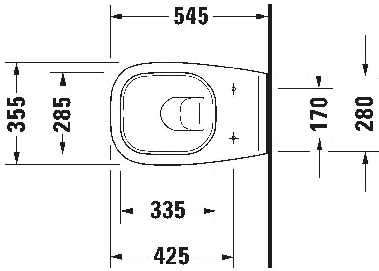 Wall-mounted toilet, 253509