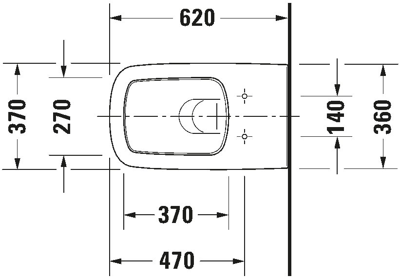 Wall-mounted toilet, 253709