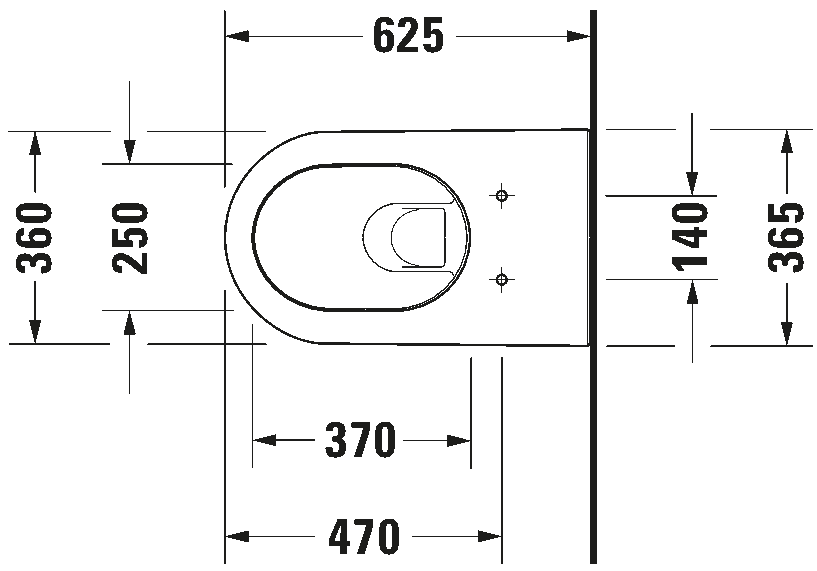 Cuvette suspendue, 254409