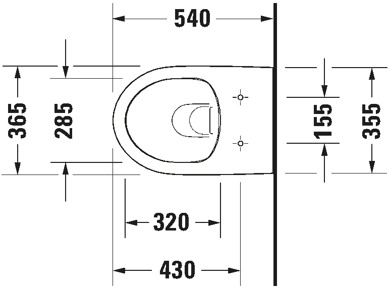 Wall-mounted toilet, 256209