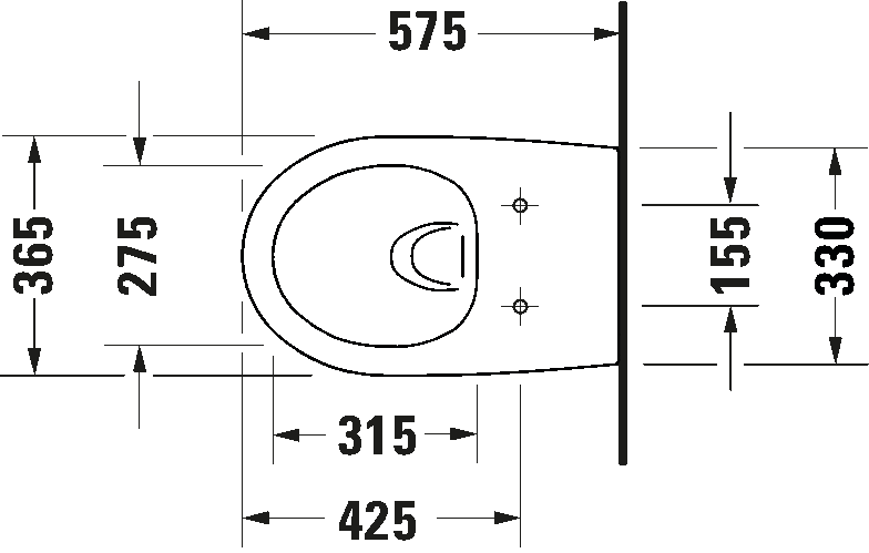 Wall-mounted toilet, 257209