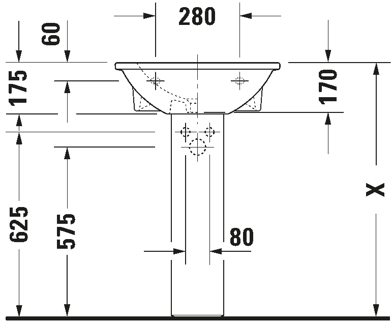 Washbasin, 262155