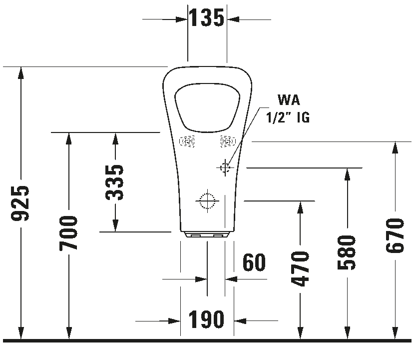 Electronic urinal, 280431