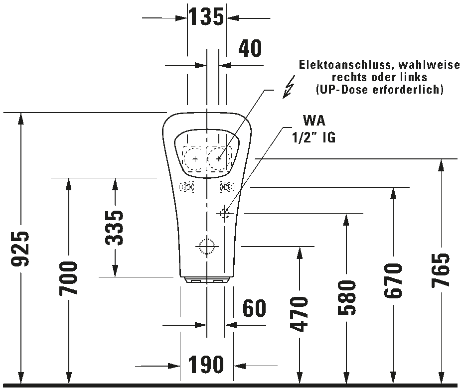 Electronic urinal, 280431