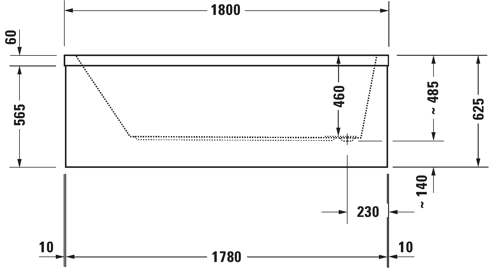 Bathtub, 700050