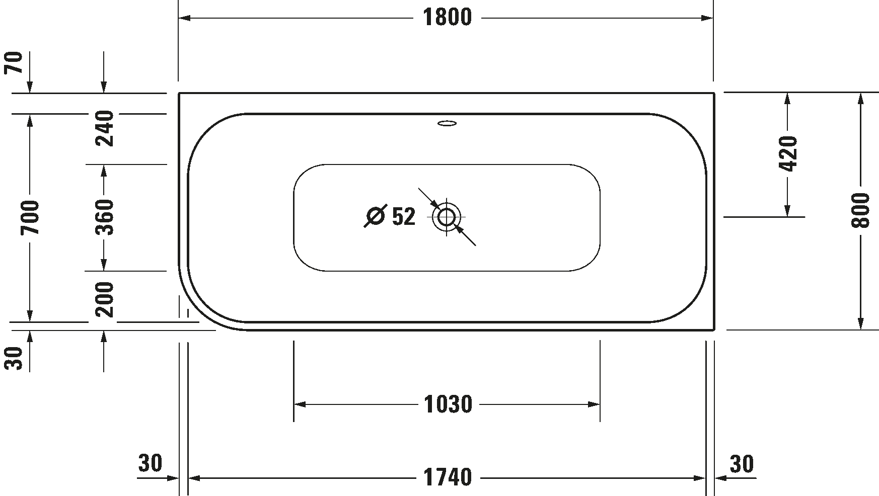 Bathtub, 700450