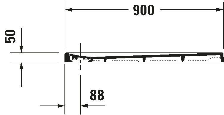 Shower tray, 720145