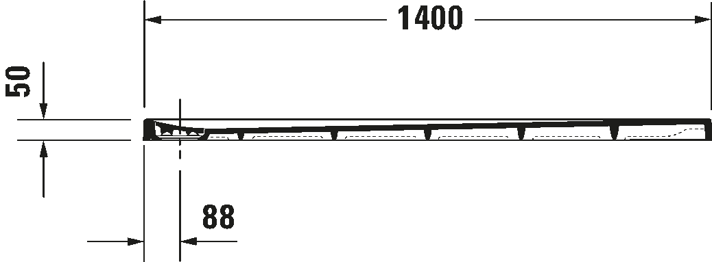 Shower tray, 720217