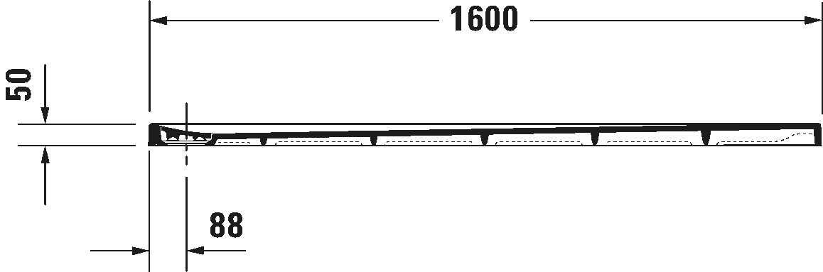 Shower tray, 720218