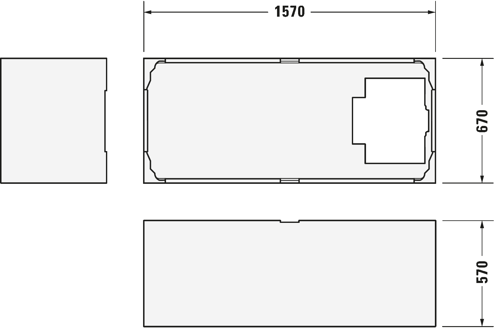 Bathtub support, 791441