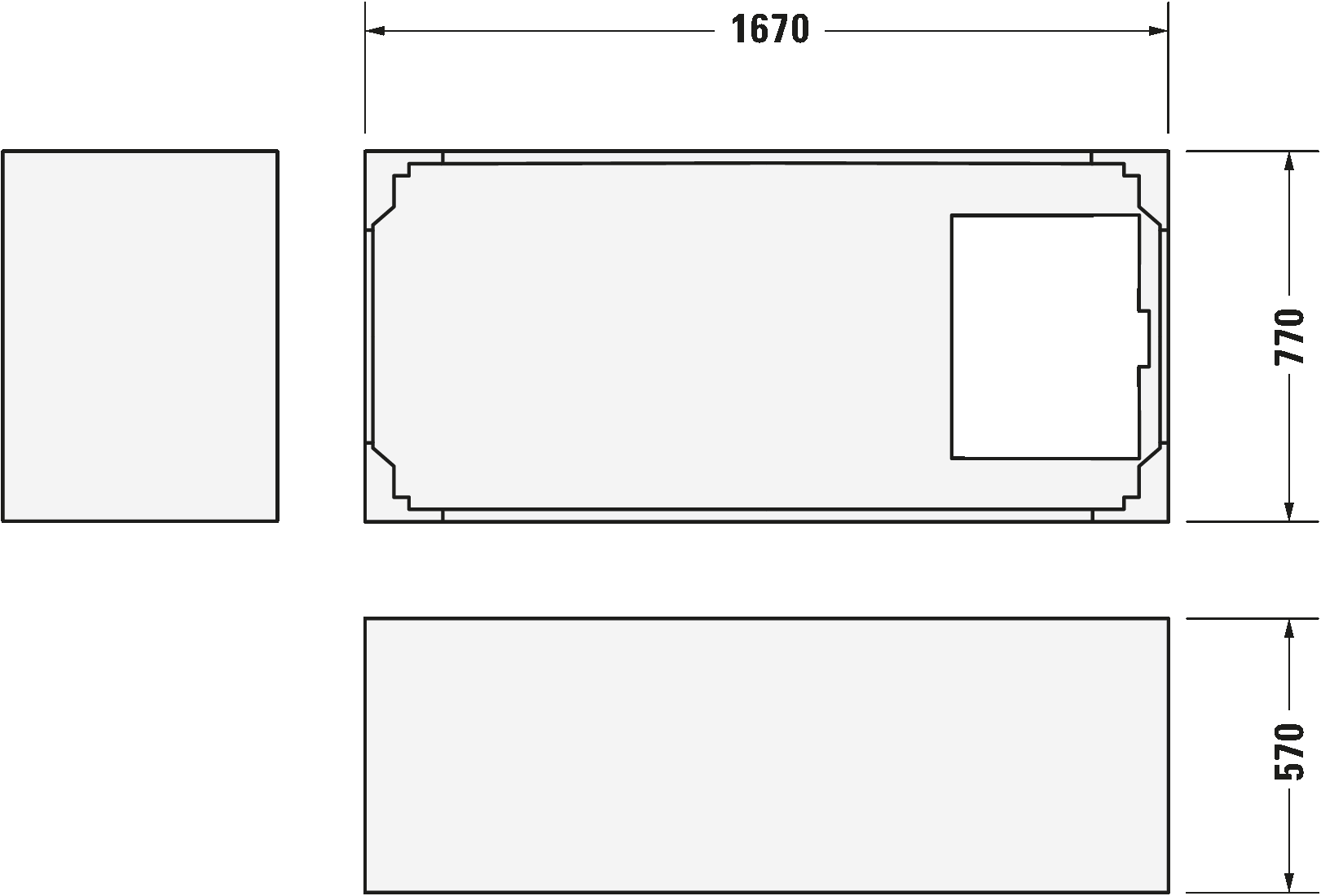 Bathtub support, 791444