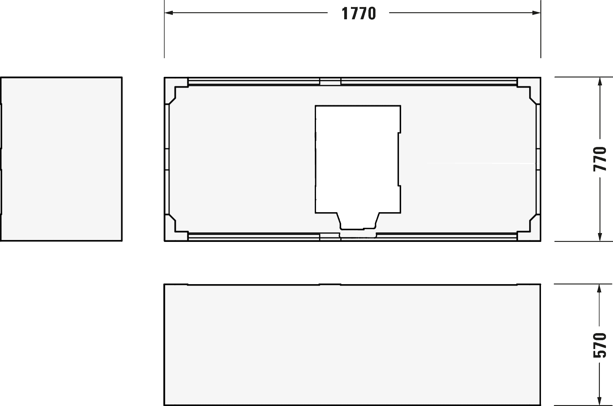 Bathtub support, 791466
