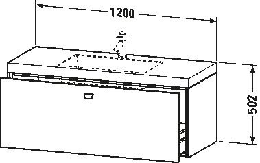 c-bonded set wall-mounted, BR4603 N/O