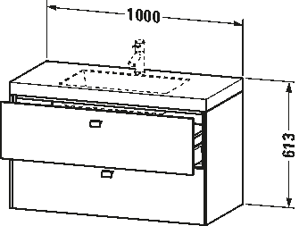 c-bonded set wall-mounted, BR4607 N/O