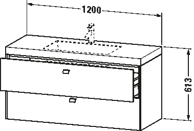 c-bonded set wall-mounted, BR4608 N/O