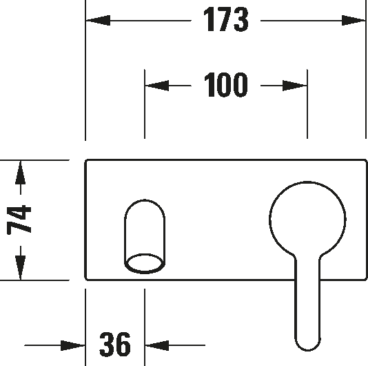 Single lever basin mixer, C11070004