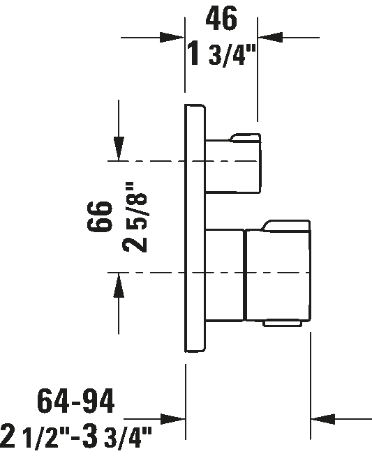 Single lever bathtub mixer for concealed installation, C15210018