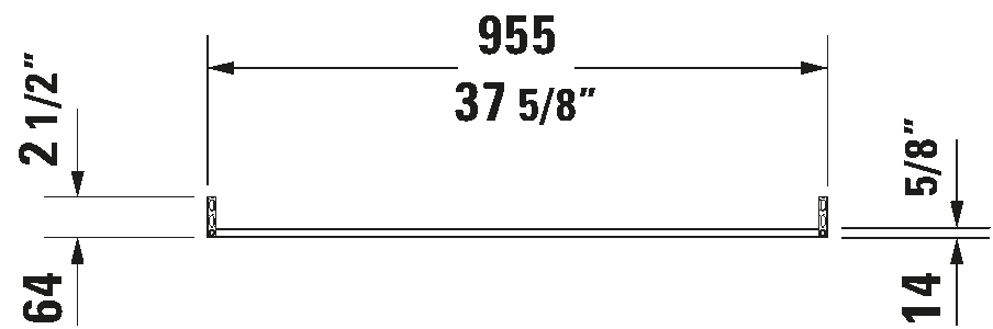 Towel Bar, 003039