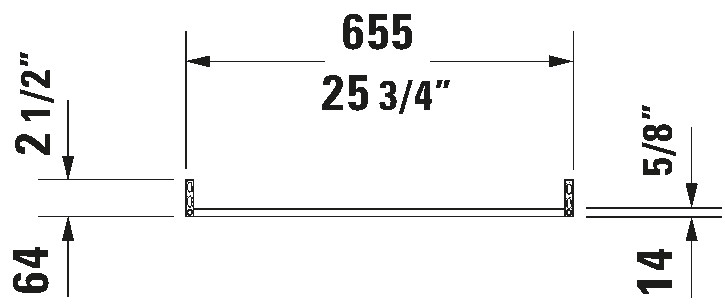 Towel Bar, 003047