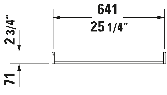 Towel Bar, 003047