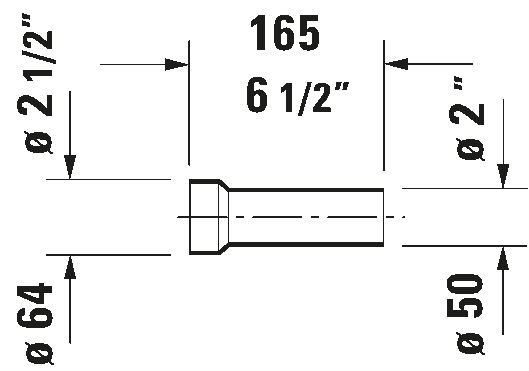 Outlet connector, 005006