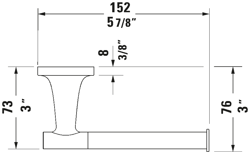 Toilet Paper Holder, 009937