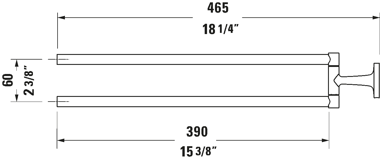 Towel Bar, 009941