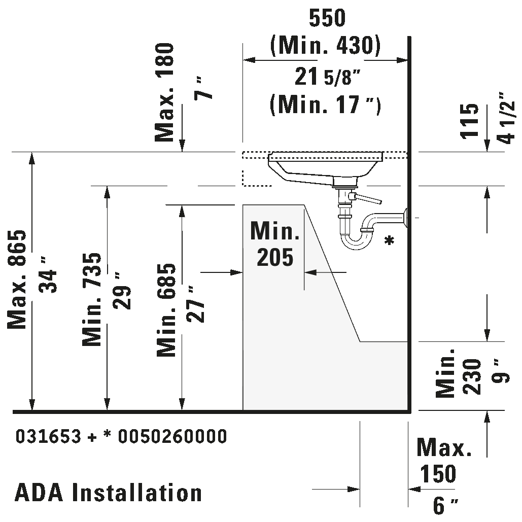Sink, 031653