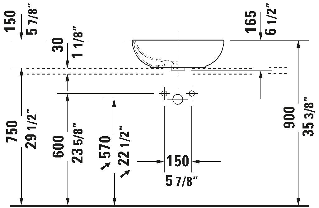 Vessel Sink, 033550