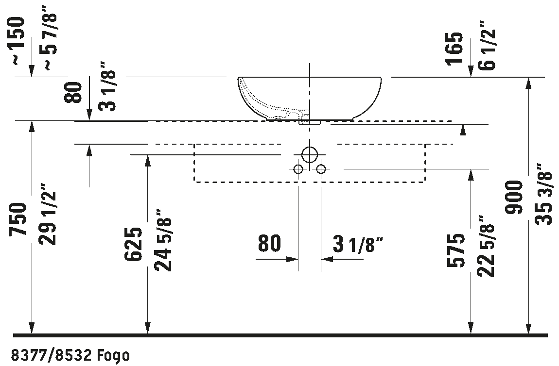 Vessel Sink, 033550