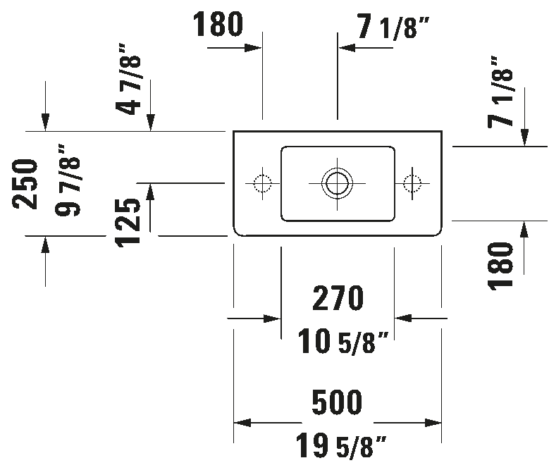 Wall Mounted Sink, 070350