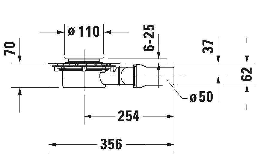 Outlet drain, 791243