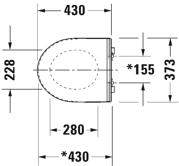 Toilet seat, 002079