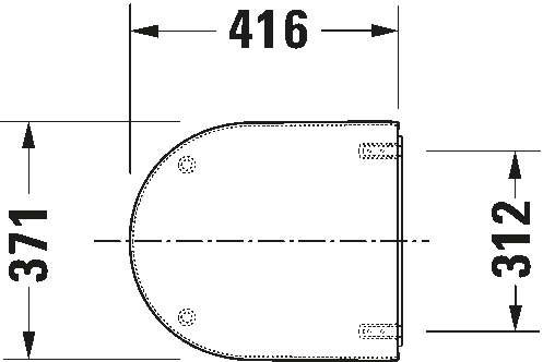 Toilet seat Vital, 006241