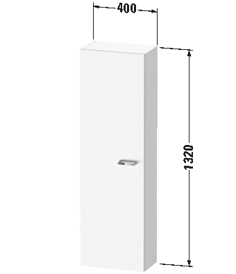 Semi-tall cabinet, XB1143 L/R