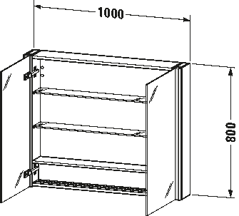 Mirror cabinet, XS7113