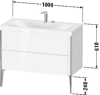 c-bonded set floorstanding, XV4711 E/N/O