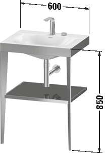 c-bonded set with metal console, XV4714 E/N/O