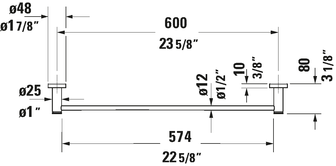 Towel Bar, 009924