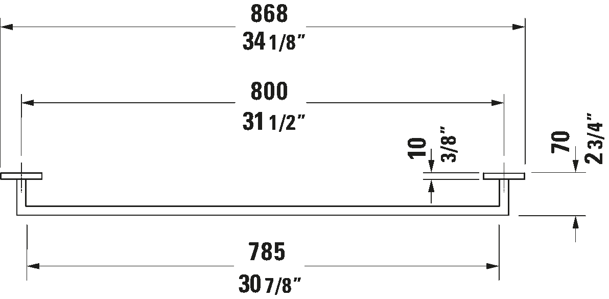 Towel Bar, 009960
