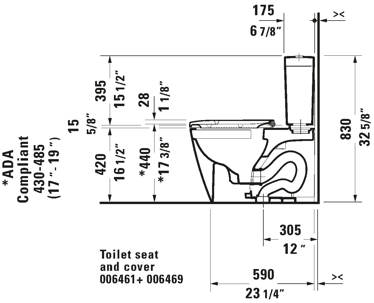 Toilet Seat, 006461