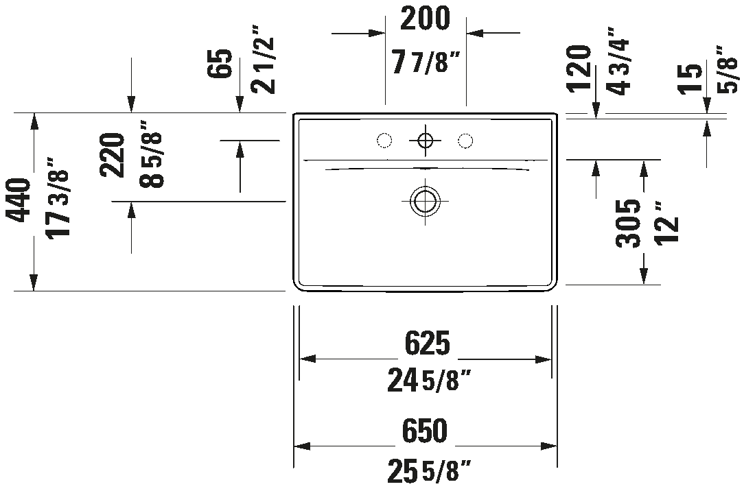 Wall Mounted Sink, 236665