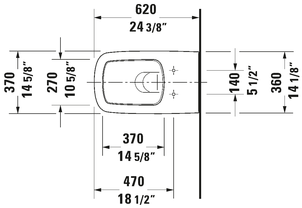 Wall Mounted Toilet, 253709