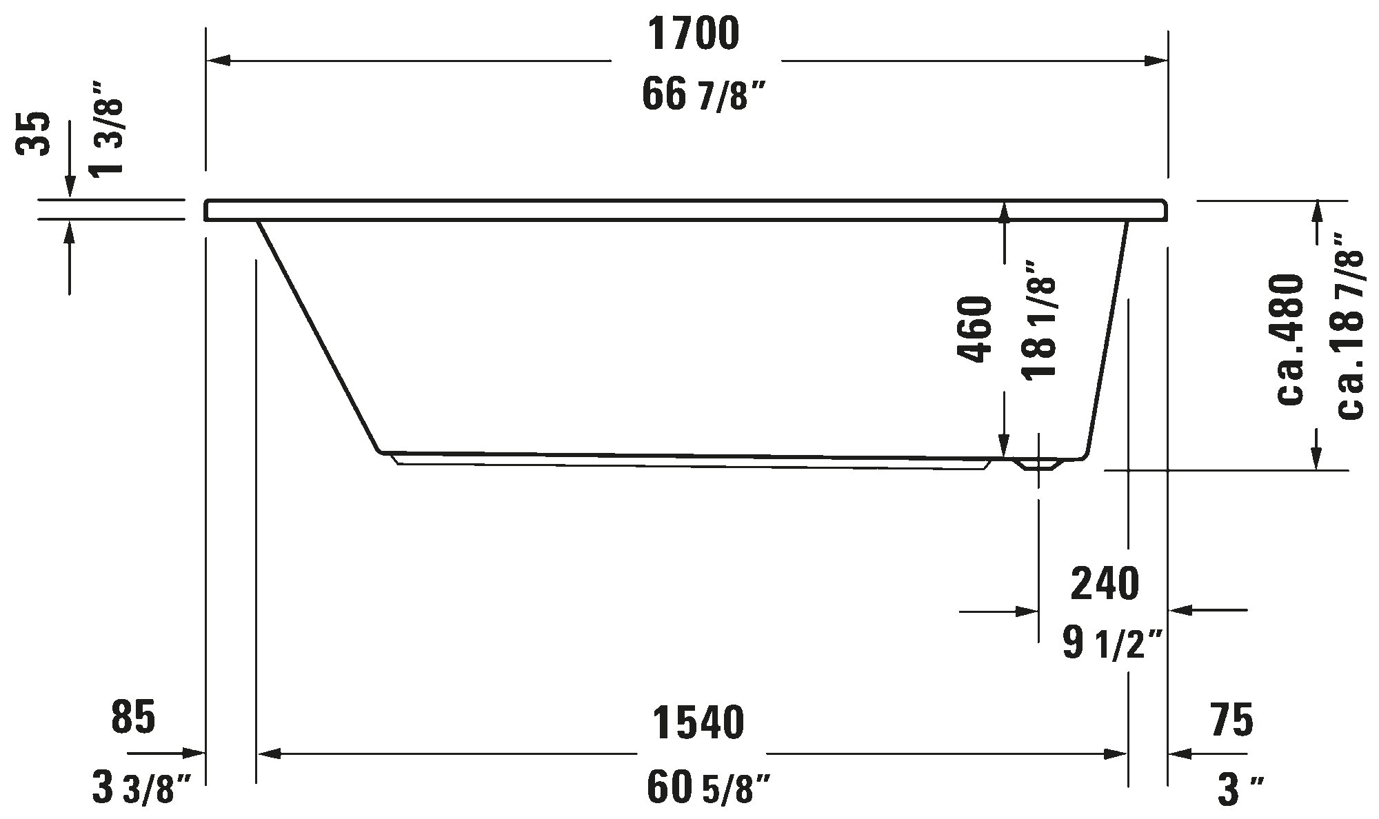 Bathtub, 700027