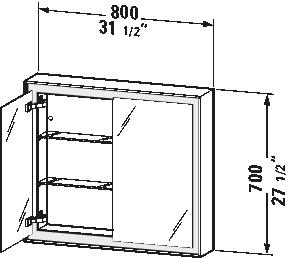 Medicine Cabinet, LC7551